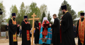 В Вологодской области освятили закладной камень церкви в честь единственного в России святого мирового судьи