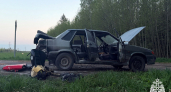 В Вологодской области разыскивается хозяин сожженной "Лады"