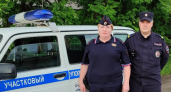 Полицейские спасли женщину и предотвратили пожар в Вологодской области
