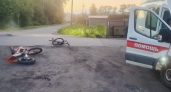 В Вологодской области пьяный питбайкер устроил ДТП с велосипедистом