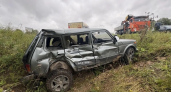 В Вологодском округе водитель "Нивы" не уступил дорогу КамАЗу