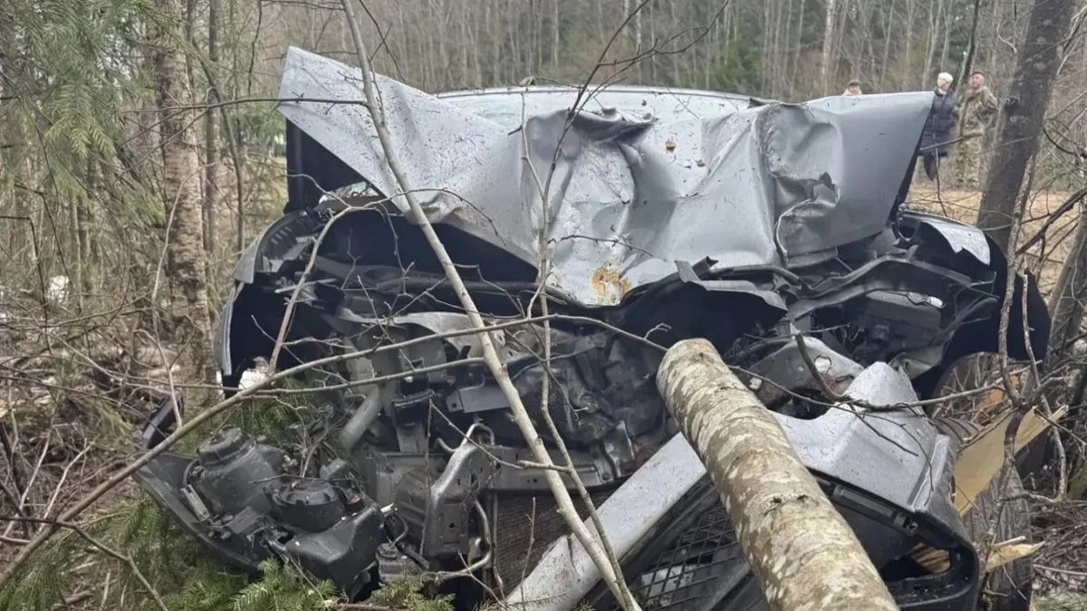 ДТП на 27 километре трассы Сокол — Вожега в Вологодской области: двое пострадавших госпитализированы после вылета "Митсубиси АСХ" в кювет