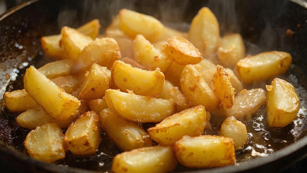 Зачем перед жаркой ошпаривают картошку кипятком? Хитрость, про которую знают только реальные профи