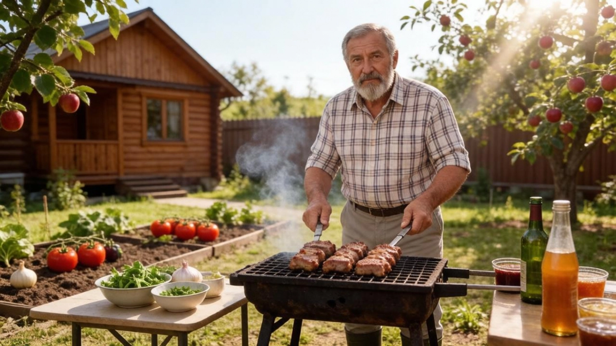 Всех дачников предупредили о штрафе за приготовление шашлыка на участке