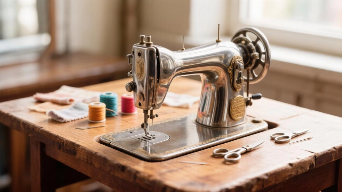 Не все знают этот интересный трюк со швейной машинкой: беру нитку и делаю необычную вышивку за несколько минут