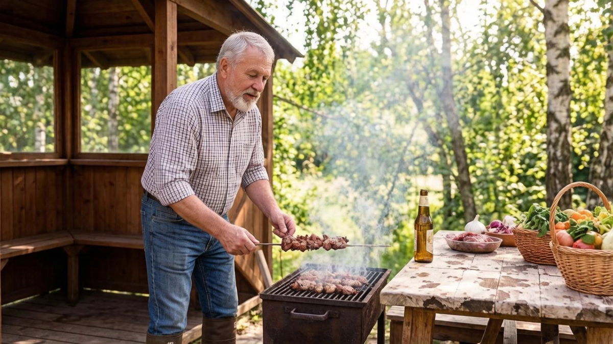 Всех дачников предупредили о штрафе за приготовление шашлыка на участке