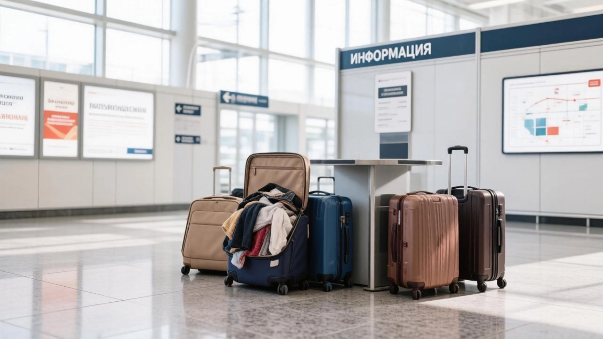 Как простой лист бумаги поможет обезопасить чемодан от потери в аэропорту