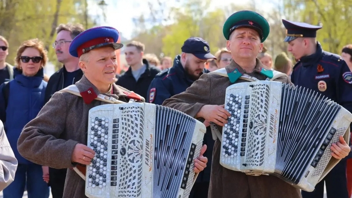 Вологда с душой и размахом отметила 81-ю годовщину Великой Победы
