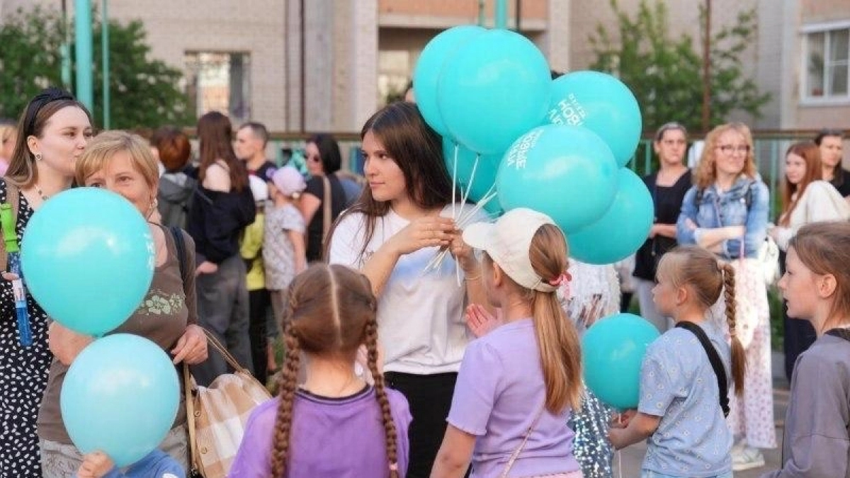 Партия «Новые люди» провела детский праздник в Вологде