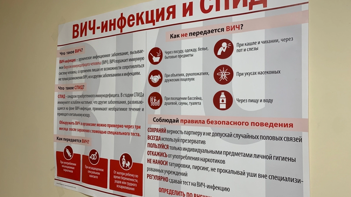 Вологодский Центр СПИД проведет бесплатное экспресс-тестирование на ВИЧ