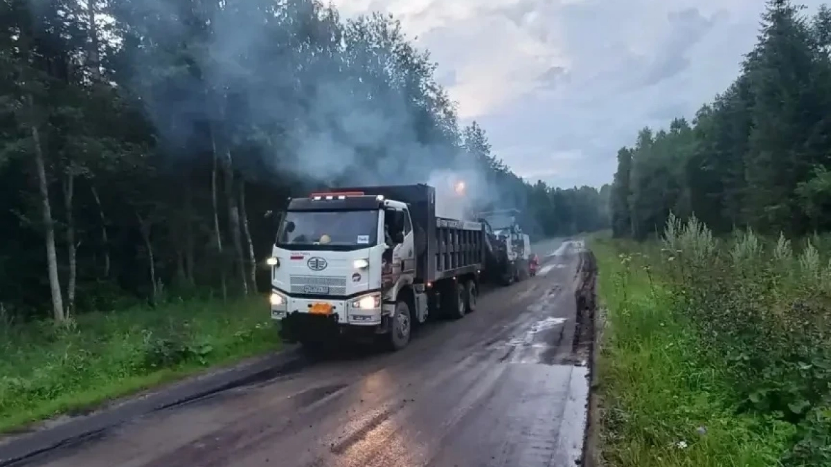 В Вологодской области стартовал ремонт участка дороги длиной более 8 километров