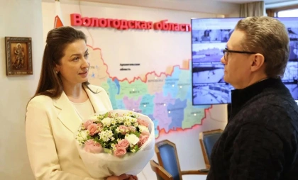 Георгий Филимонов и Мария Ситтель обсудили развитие женского бизнеса в Вологодской области